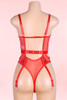 Red Bodysuit lingerie