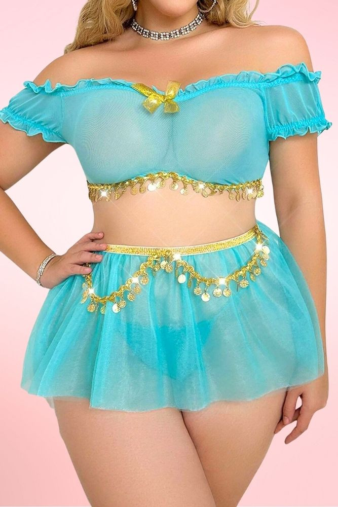 Plus Size Princess Jasmine Costume