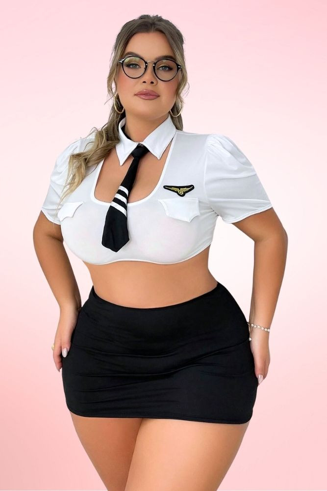 Plus Sexy Pilot Costume