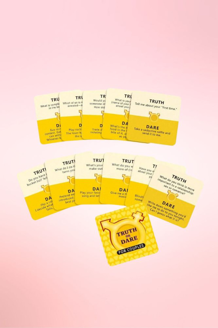 Truth or Dare For Couples Sex Card Game