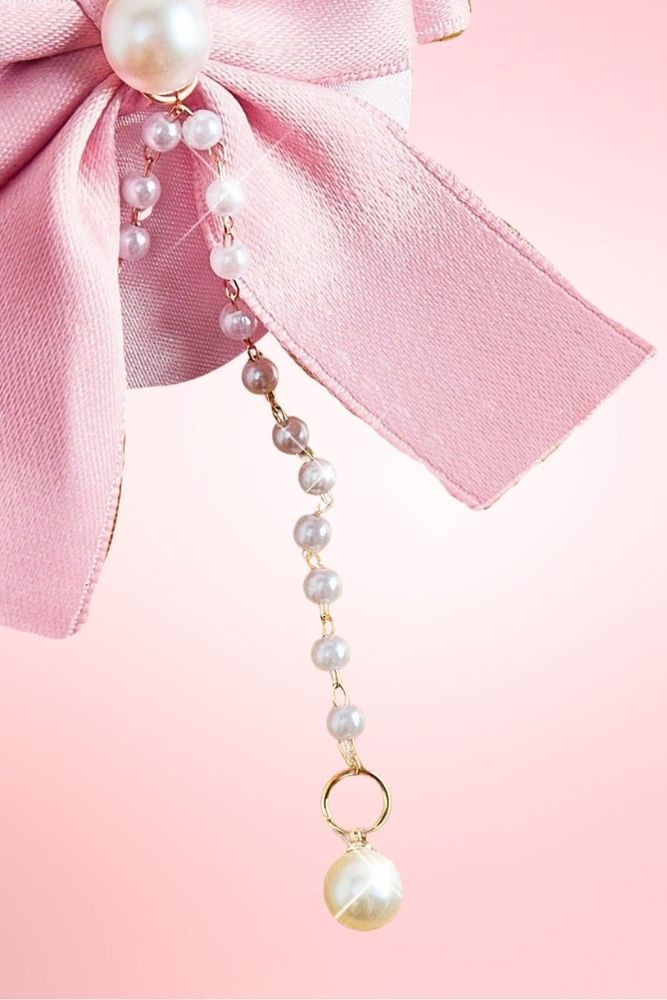 Coquette Pearl Bow Nipple Pasties