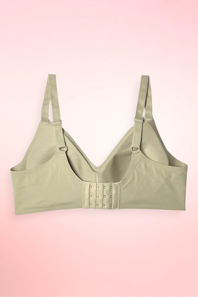 Seamless Ribbed Wireless Bra