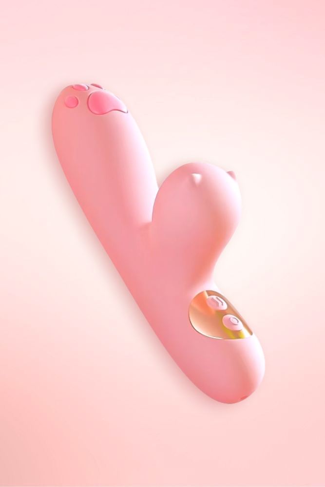 Kawaii Cat paw rabbit vibrator