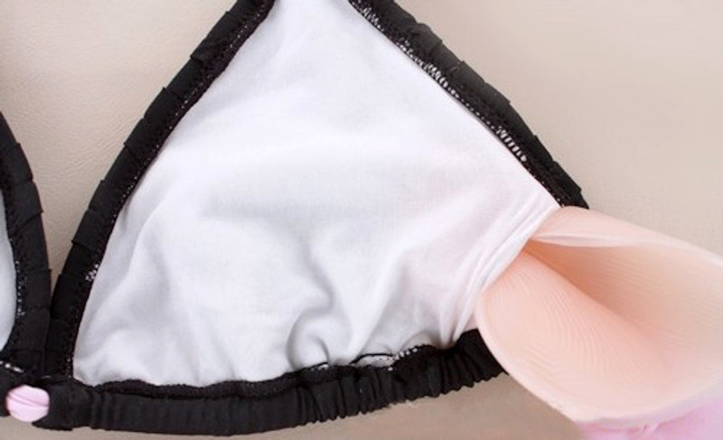Triangle Silicon Cleavage Enhancing Bikini Inserts