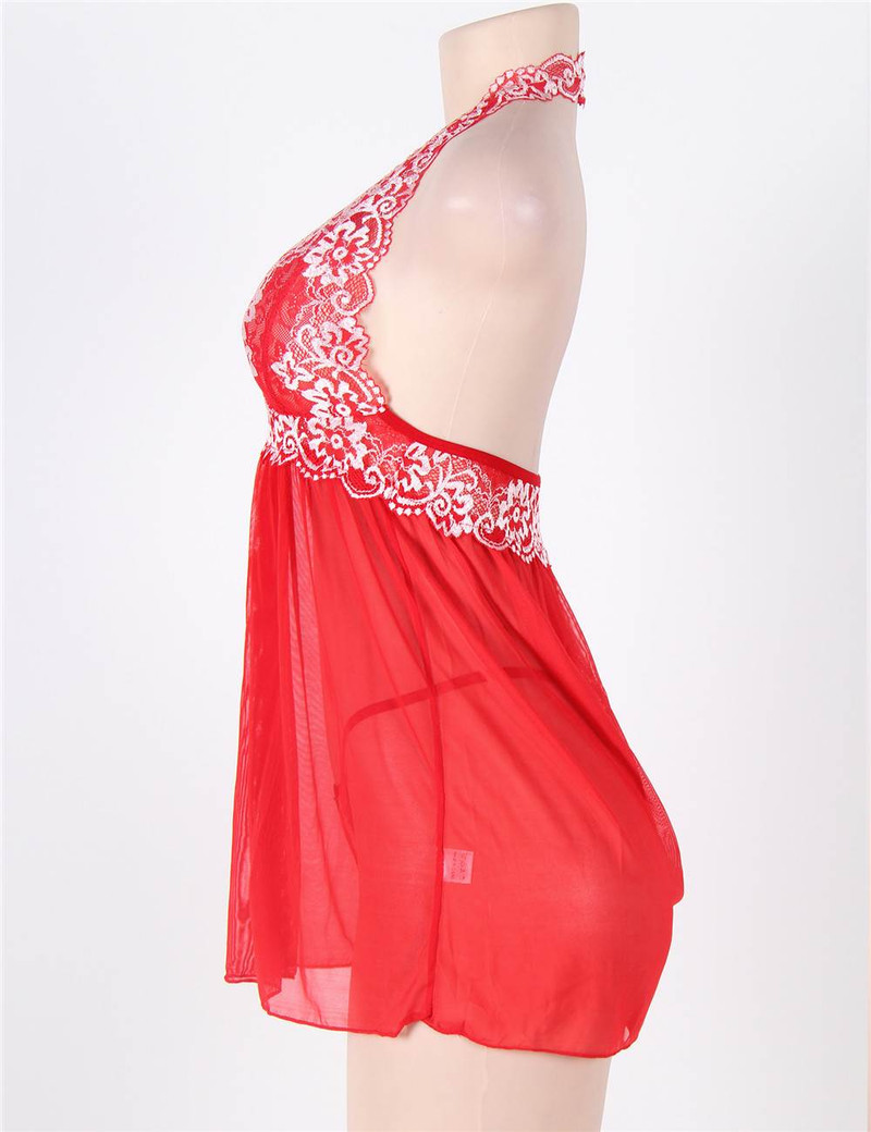 Ada Red babydoll nighties