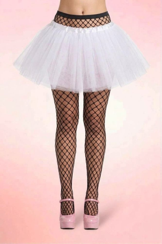 White Petticoat Tulle Tutu Skirt
