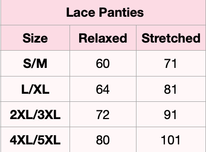Sexy Baby Pink Floral Lace Cheeky Panty Plus Size