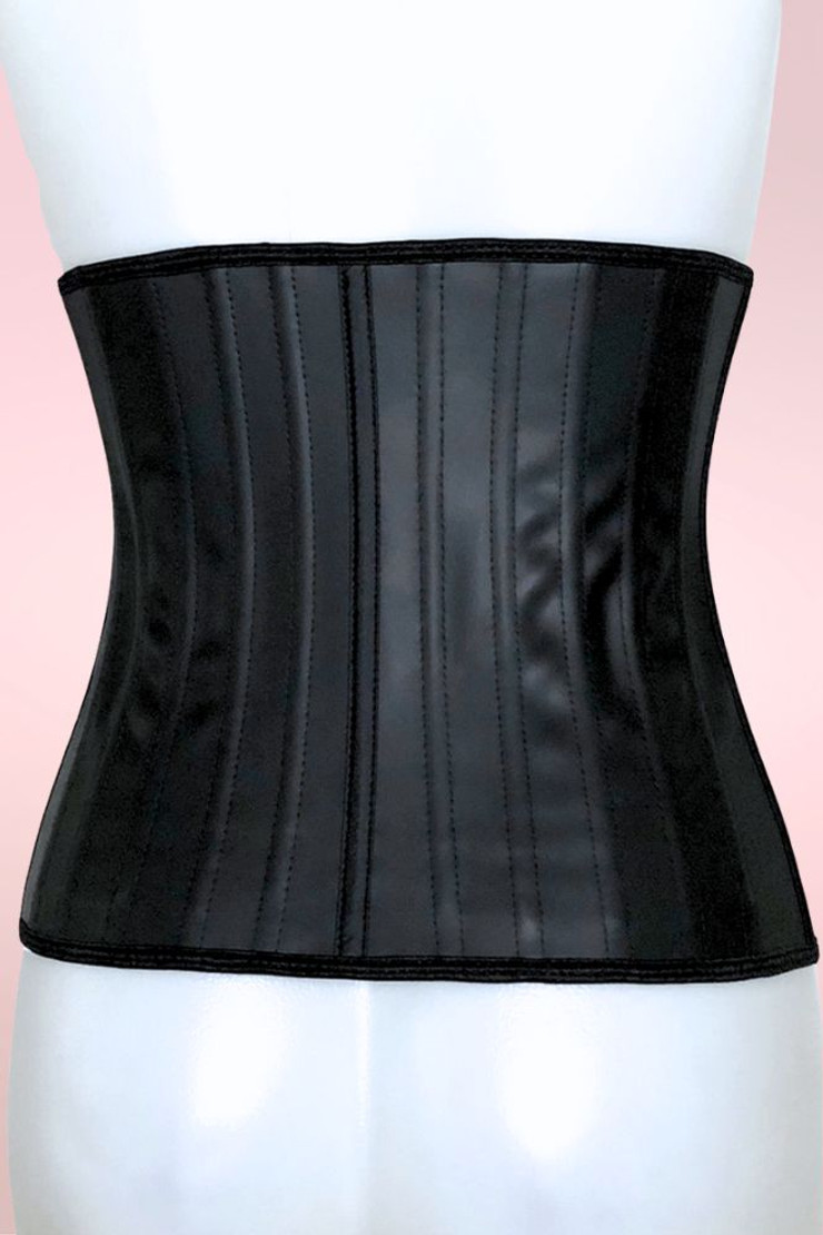 Latex Waist Trainer Steel Boned Corset Workout Waistband Shaper