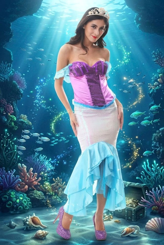 Princess Ariel Mermaid Costume
