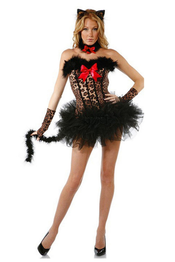 Cutie Kitty Cat Corset Tutu Costume