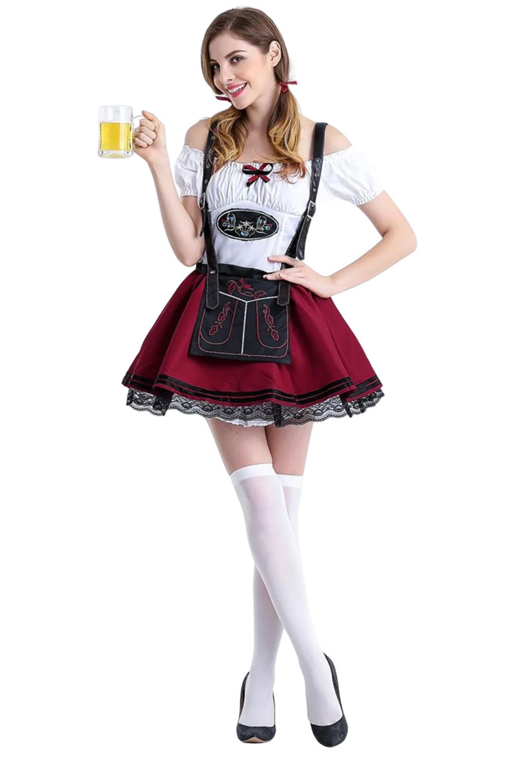 Deluxe  Beer Maiden Halloween Costume