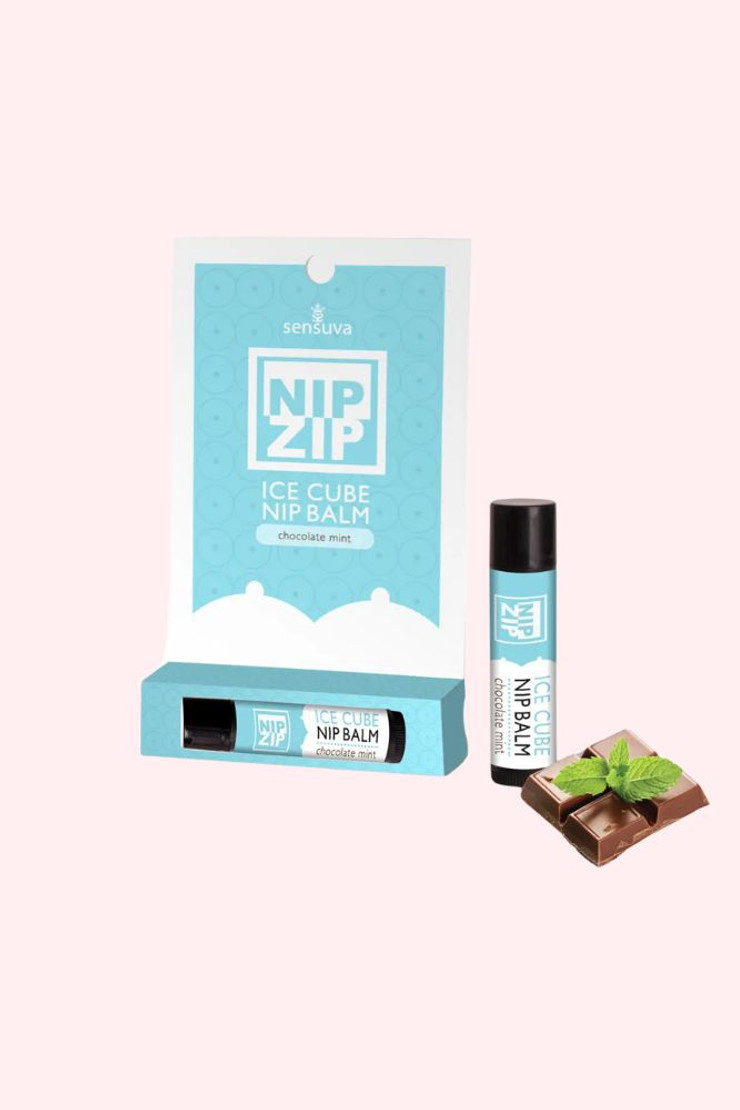 Sensuva ® Nip Zip Ice Cube Nipple Balm Chocolate Mint 