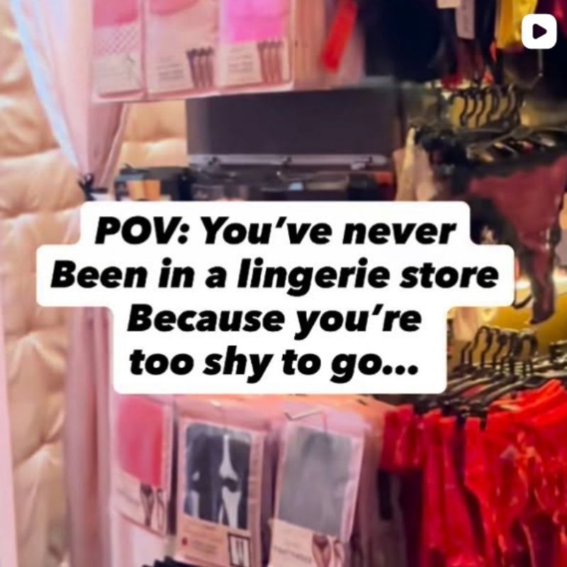 Shy to visit lingerie?