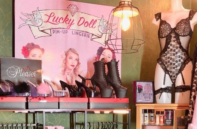 Lucky Doll Lingerie Showroom Manila Philippines — retro pin-up boutique