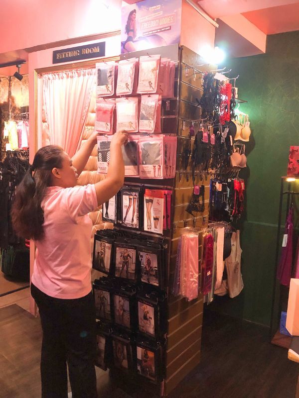 MJ replenishing stock display