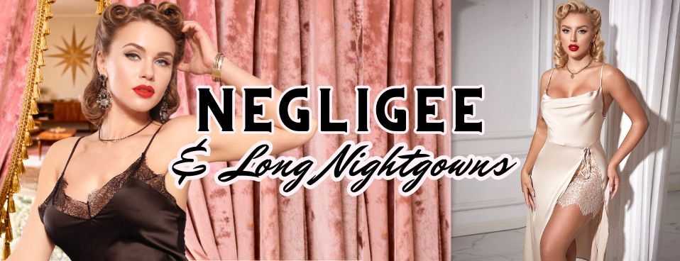 Shop negligees and long nightgowns in the Philippines - Lucky Doll Lingerie