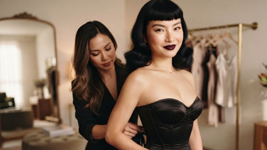 Lucky Doll helps you find the right corset fit