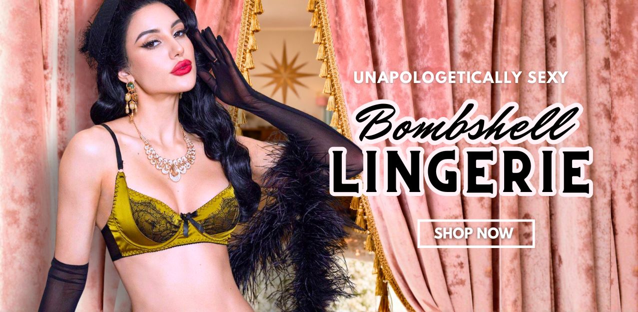 Womens lingerie collections and retro intimate apparel LuckyDoll PH
