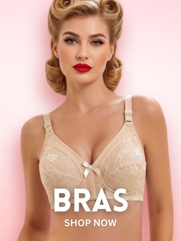 Retro Lingerie Nightgown and Robe worn by a pin-up model banner