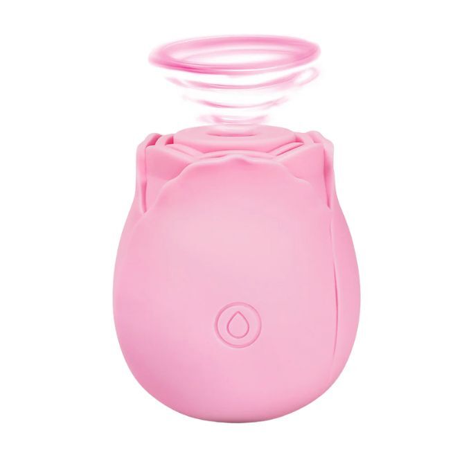 Rose Toy Clitoral Suction Feature