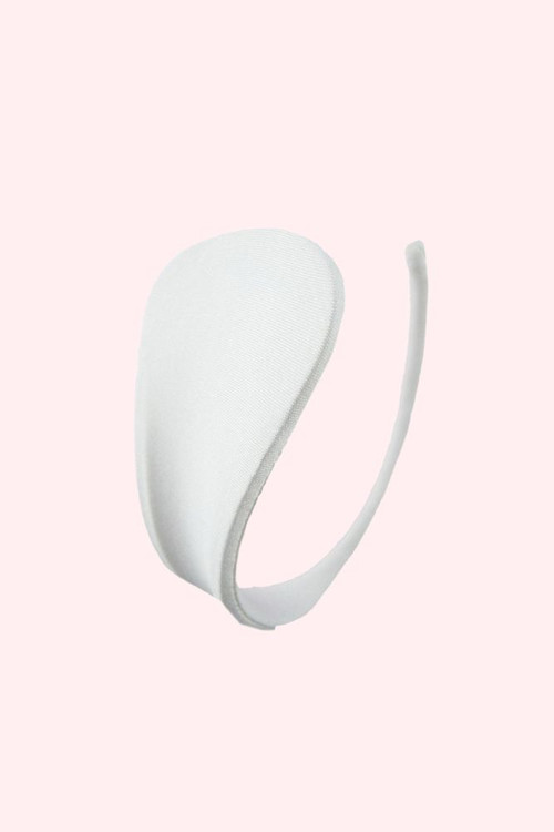 White Plain C string Invisible Thong Panty
