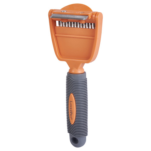 Love2Pet 2 in 1 Grooming Tool - 2" Deshedder