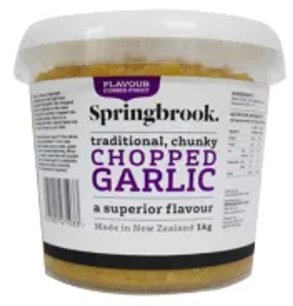 Chopped Garlic - 1kg Tub