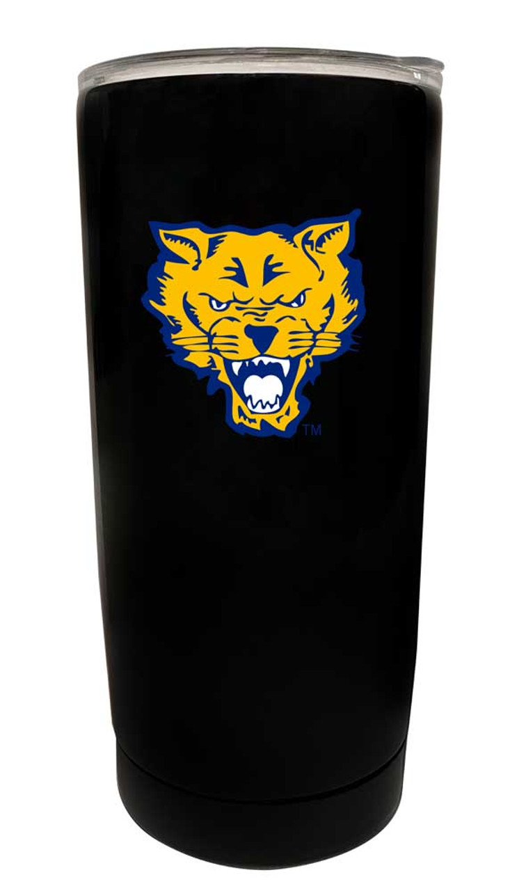 Fort Valley State University 16 oz Choose Your Color Insulated Stainless Steel Tumbler Glossy brushed finish