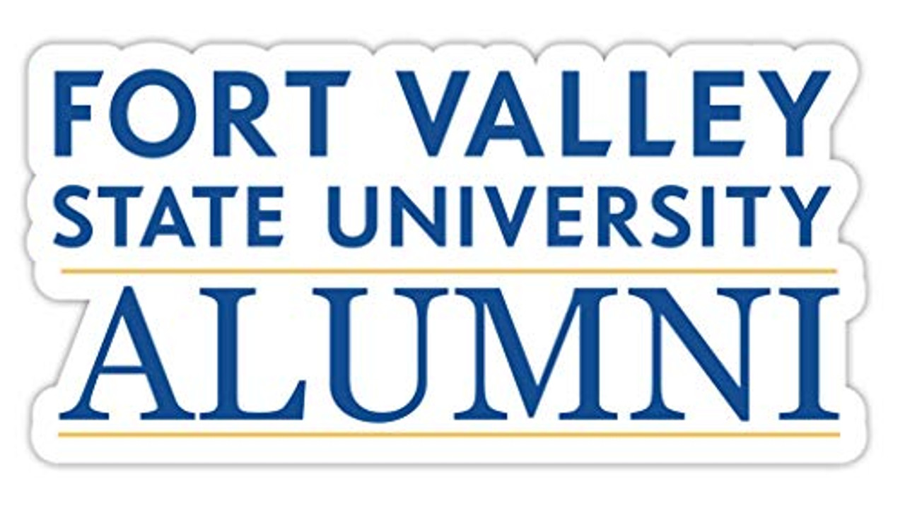 Fort Valley State University 4" Alumni Decal 4 Pack