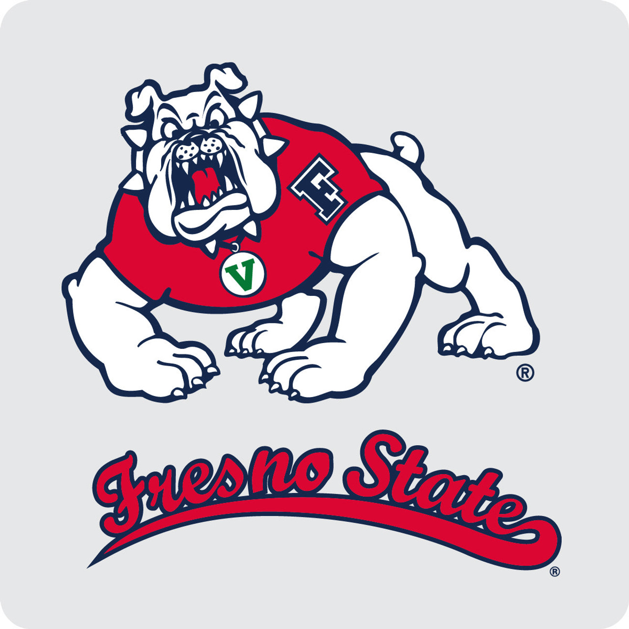 Fresno State Bulldogs Coasters Choice of Marble of Acrylic