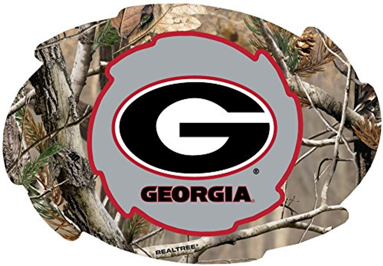 Georgia Bulldogs 5x6 Inch Camo Swirl Magnet Single