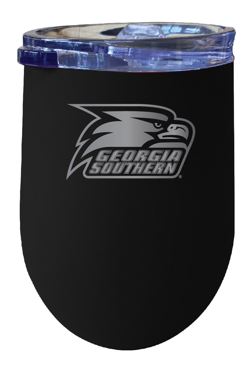 Georgia Southern Eagles 12 oz Etched Insulated Wine Stainless Steel Tumbler