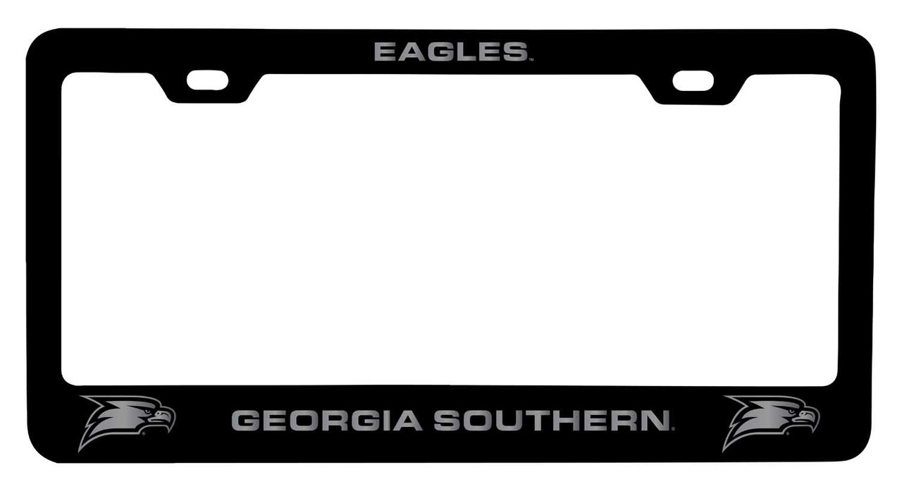 Georgia Southern Eagles Laser Engraved Metal License Plate Frame Choose Your Color