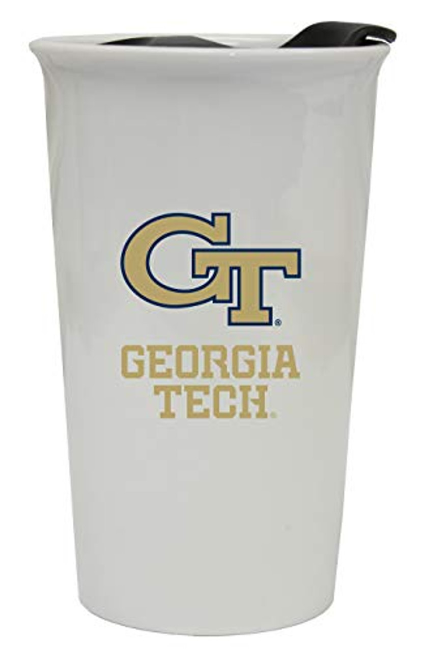 Georgia Tech Double Walled Ceramic Tumbler