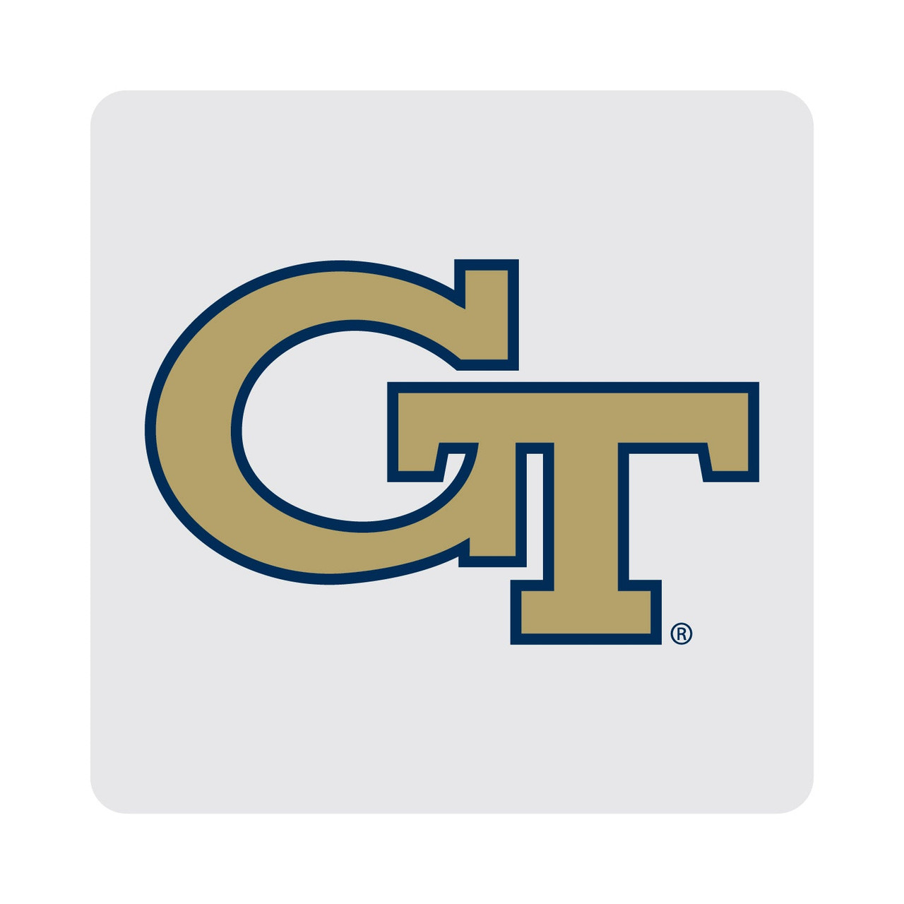 Georgia Tech Yellow Jackets Coasters Choice of Marble of Acrylic