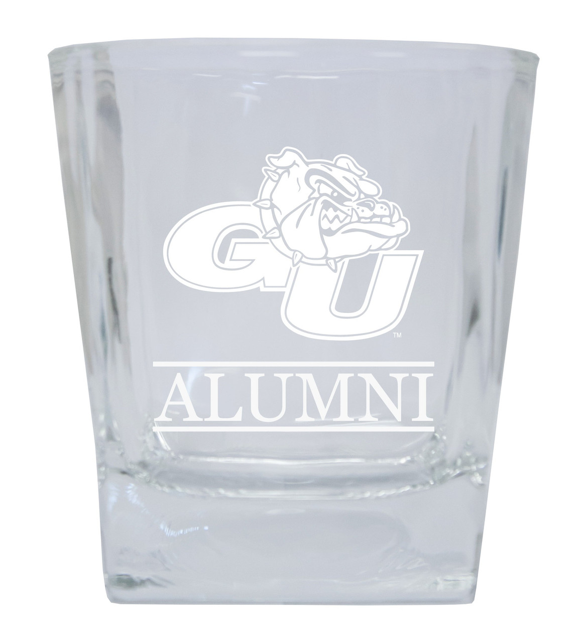 Gonzaga Bulldogs Etched Alumni 5 oz Shooter Glass Tumbler 2-Pack