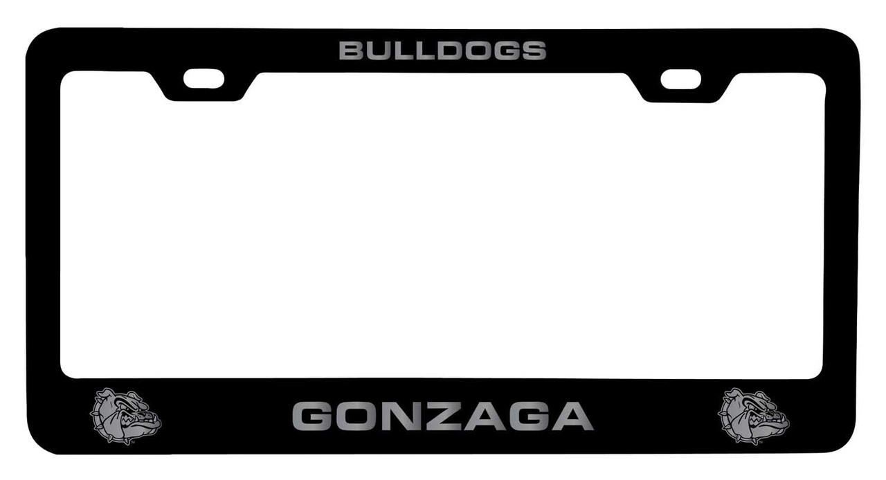 Gonzaga Bulldogs Laser Engraved Metal License Plate Frame Choose Your Color