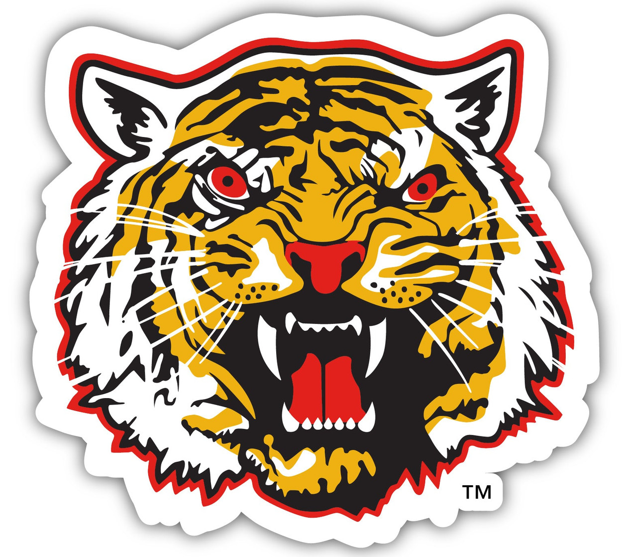 Grambling State Tigers 10 Inch Vinyl Decal Sticker