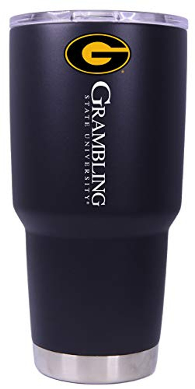 Grambling University Tigers 24 oz Insulated Stainless Steel Tumbler Black.