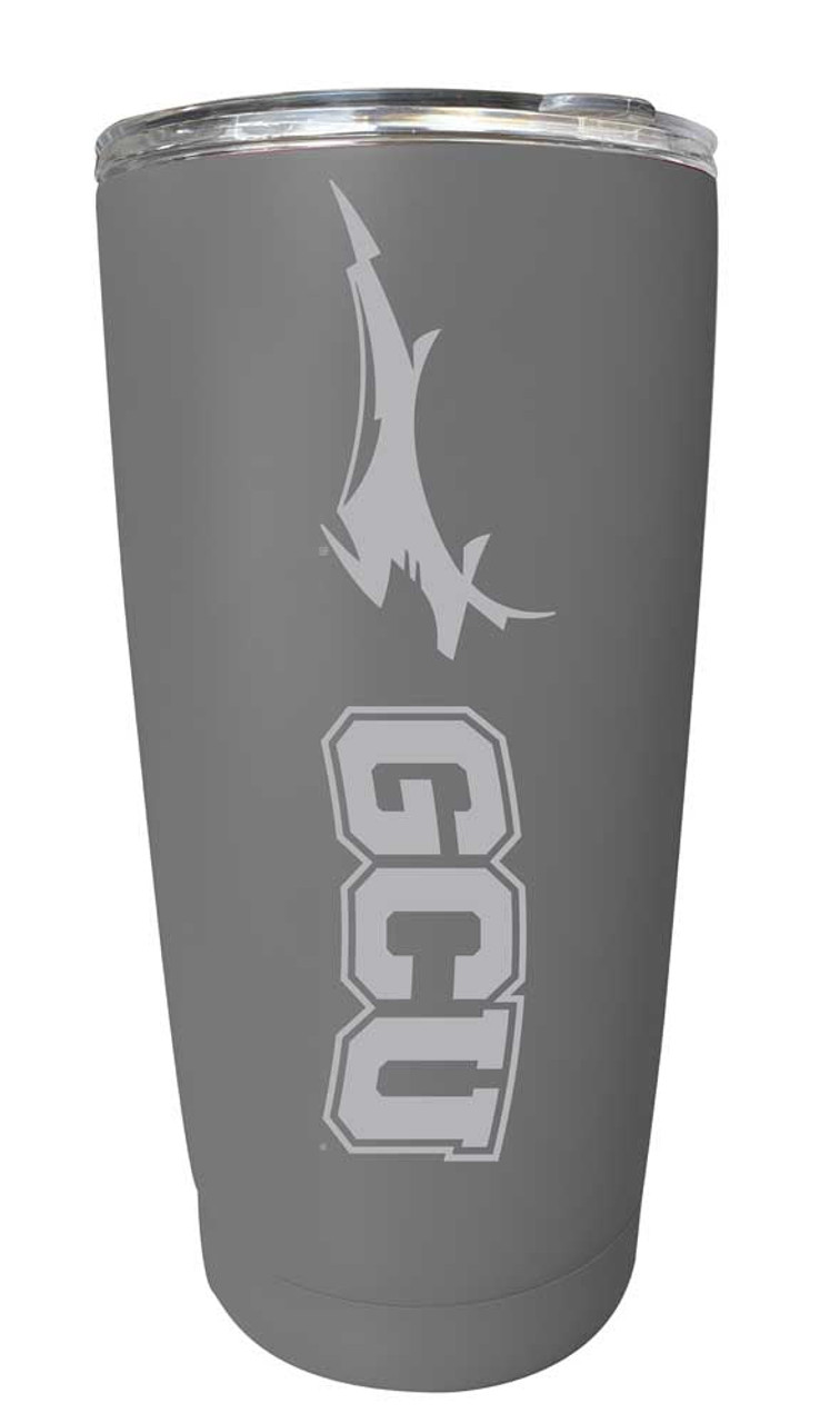 Grand Canyon University Lopes Etched 16 oz Stainless Steel Tumbler (Gray)