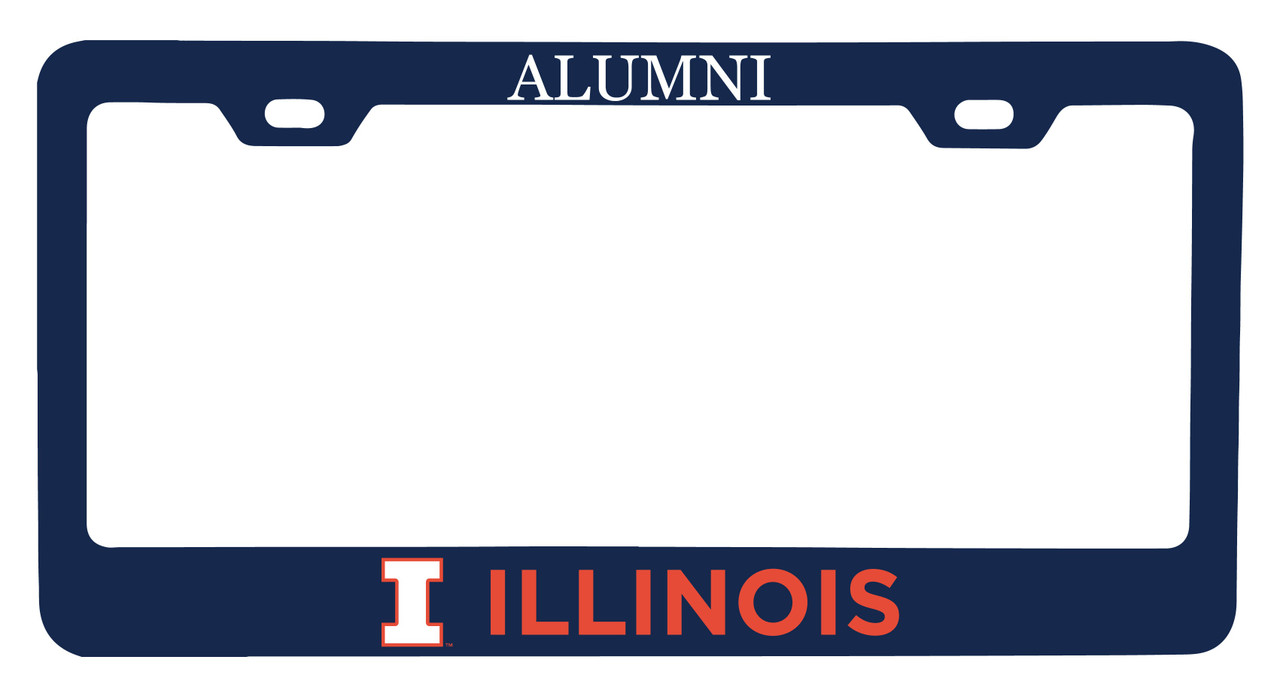 Illinois Fighting Illini Alumni License Plate Frame New for 2020