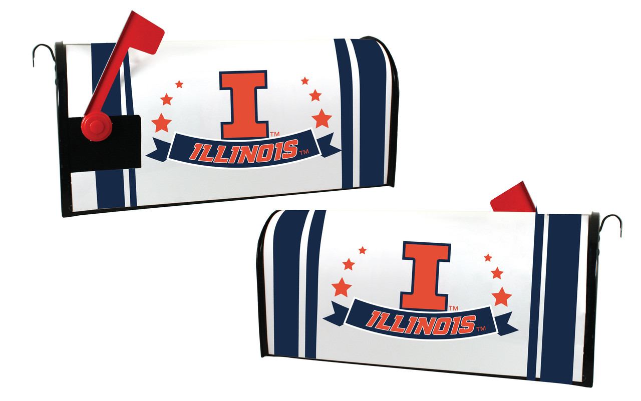 Illinois Fighting Illini Magnetic Mailbox Cover