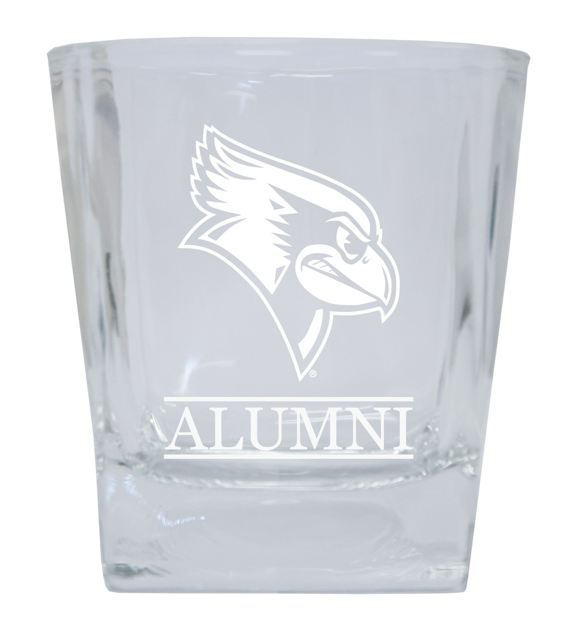 Illinois State Redbirds Etched Alumni 8 oz Shooter Glass Tumbler 2-Pack