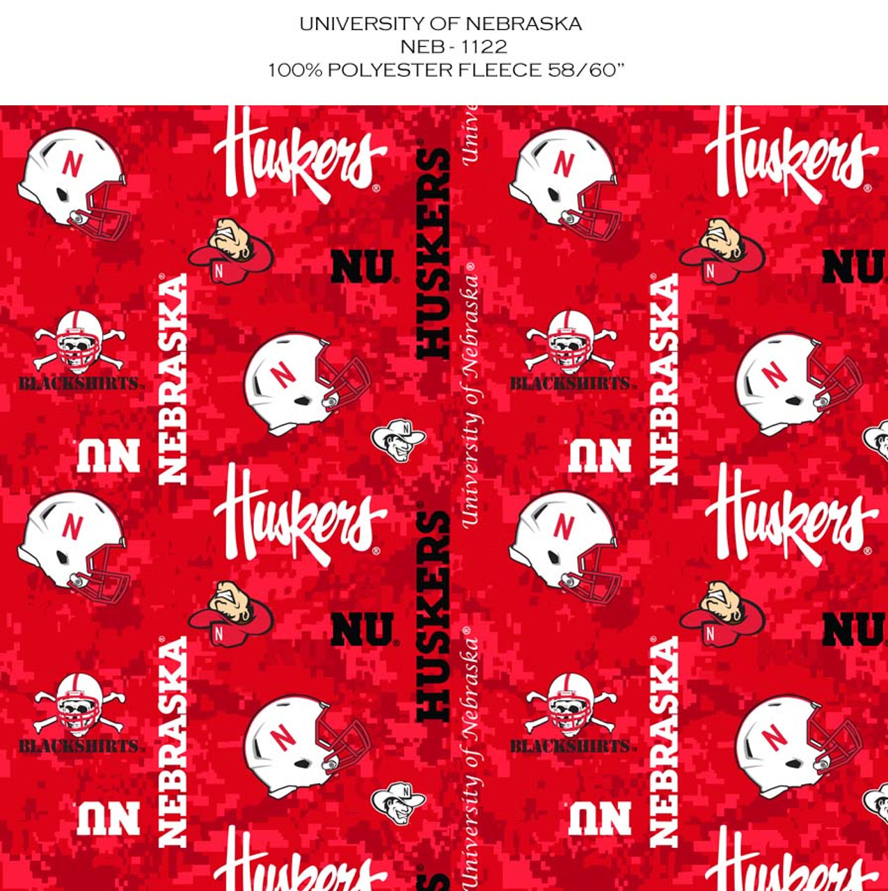 Louisville Solid Red Fleece Blanket Fabric