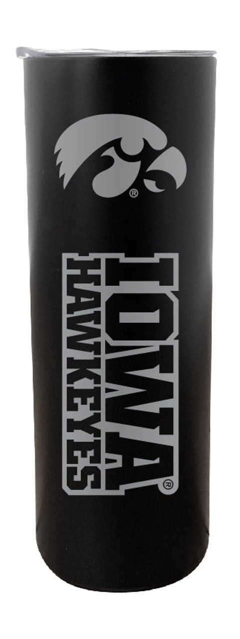 Iowa Hawkeyes 20 oz Insulated Stainless Steel Skinny Tumbler Choice of Color