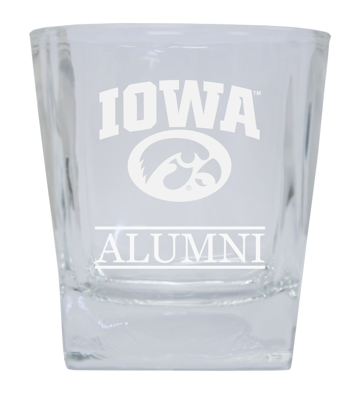 Iowa Hawkeyes Etched Alumni 5oz Shooter Glass Tumbler