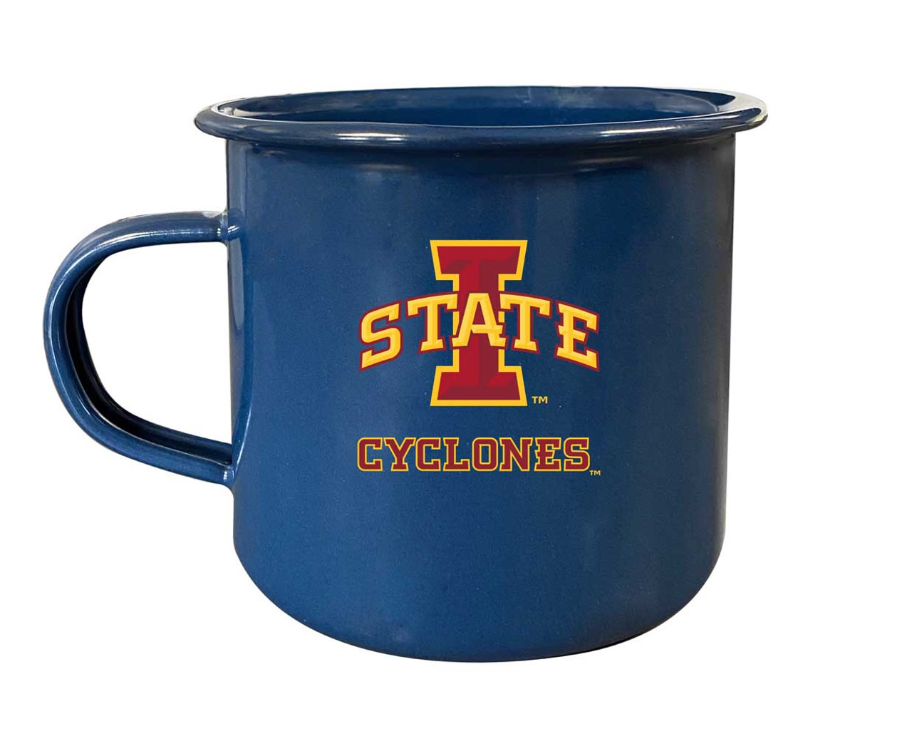 Iowa State Cyclones Tin Camper Coffee Mug (Choose Your Color).