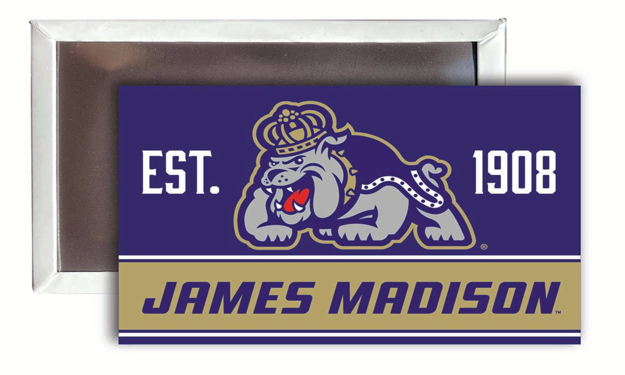 James Madison Dukes 2x3-Inch Fridge Magnet