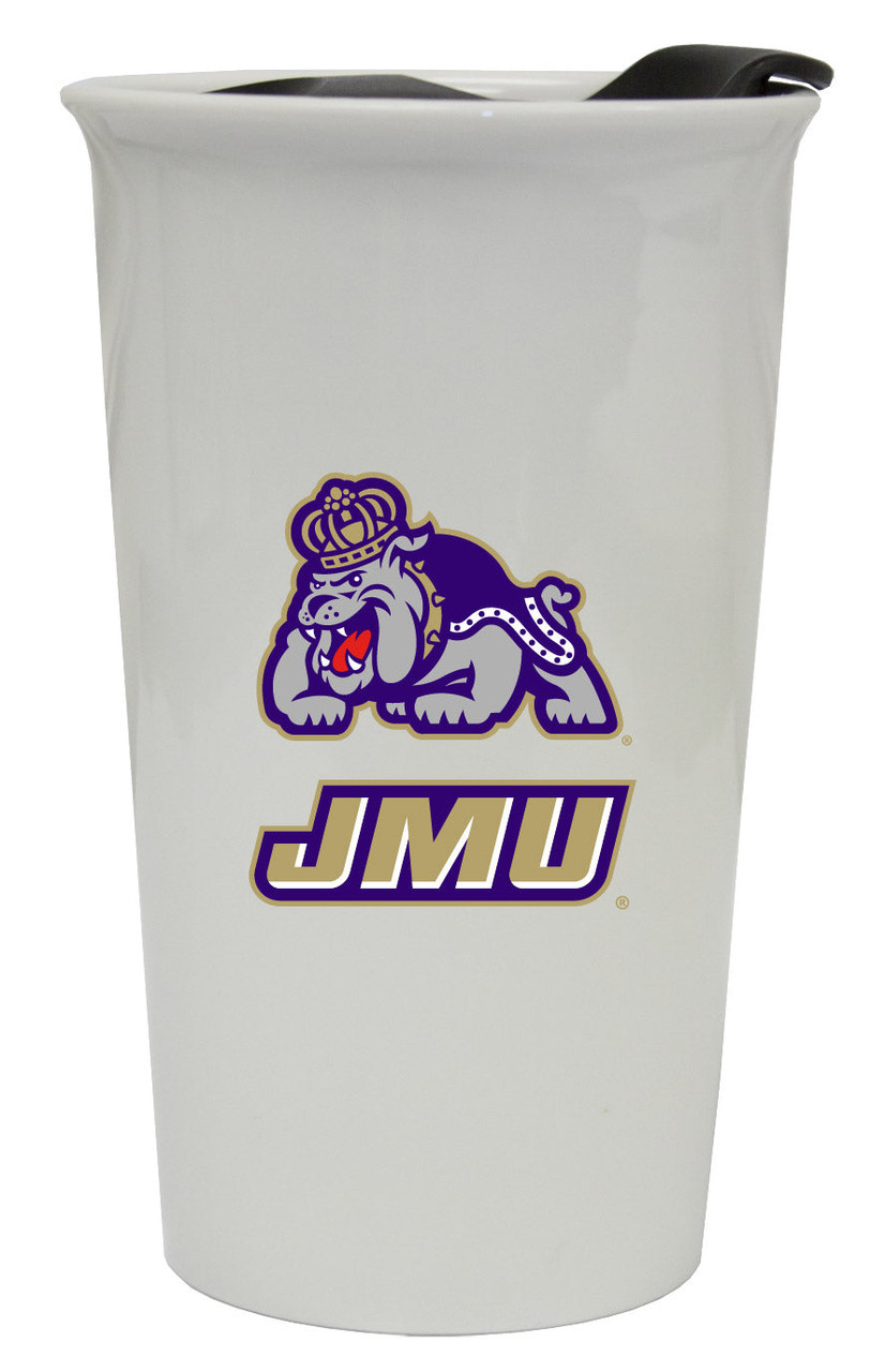 James Madison University Foundation Double Walled Ceramic Tumbler