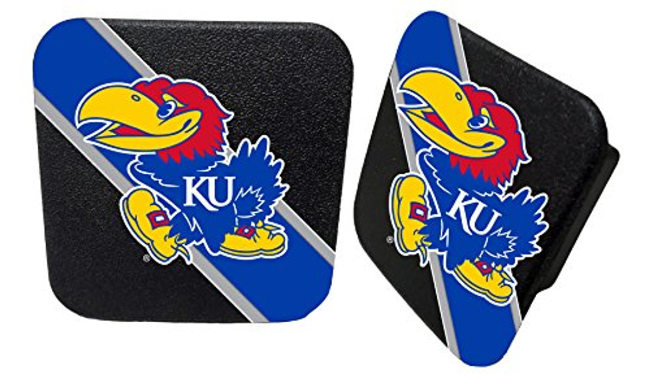 Kansas Jayhawks Rubber Trailer Hitch Cover